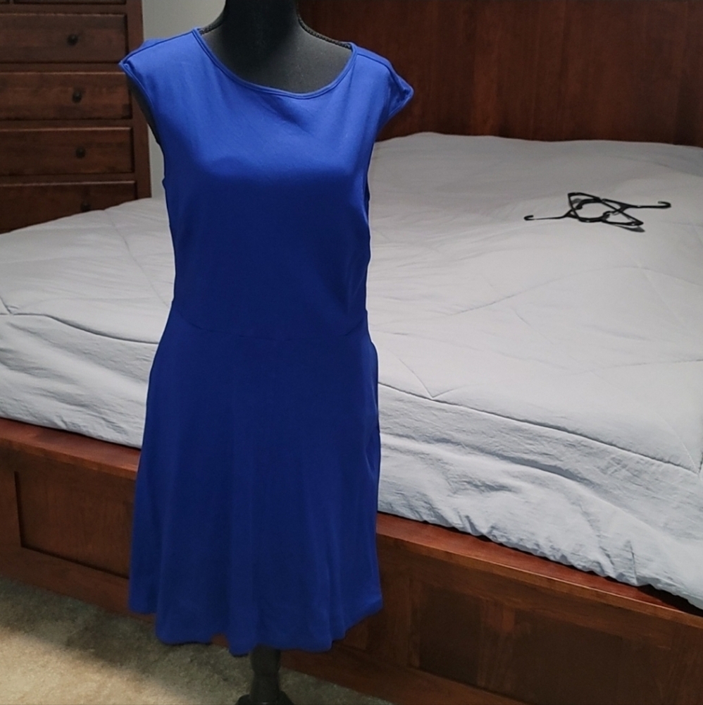 Royale Blue New York & Company sun dress 👗